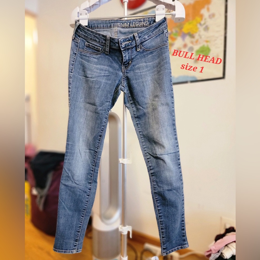 BULLHEAD DENIM LEGGING (SZ 1)